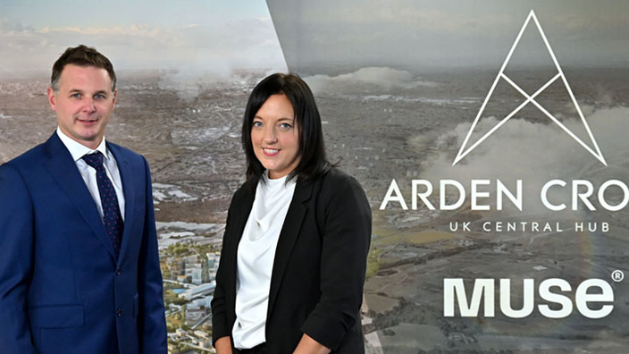 muxe executives promoting £3.2b development deal