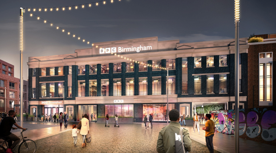 3D of BBC's new digbeth home