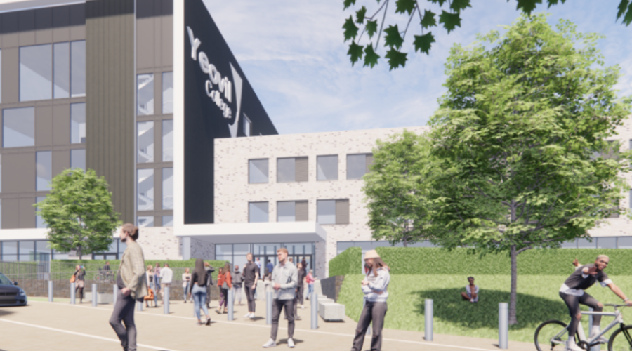 3D image of BAM £44m college project
