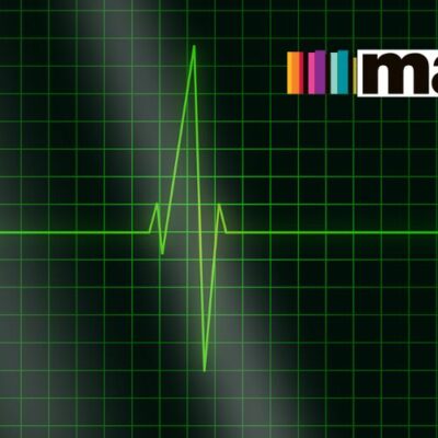 Electrocardiogram and Mace logo.