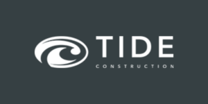Tide Construction logo.