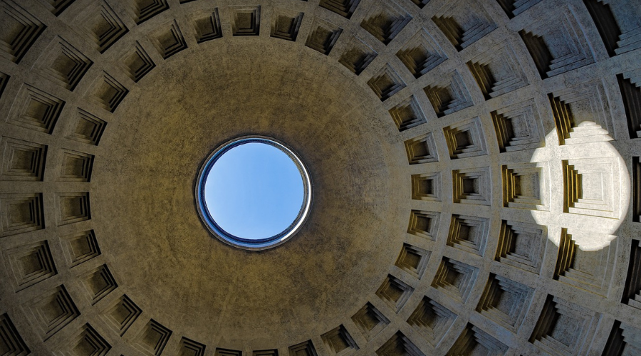 Dome of the Pantheon.
