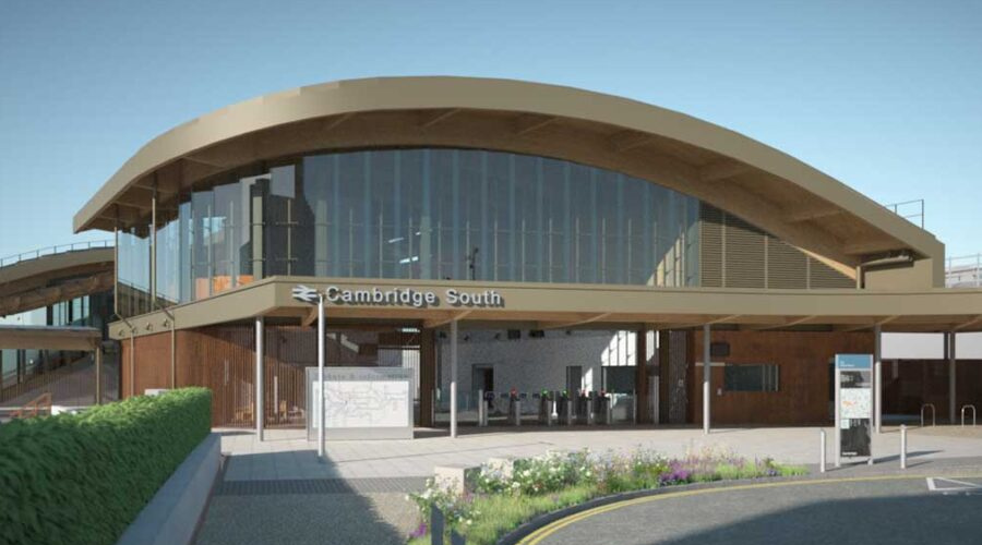 Cambridge South station design.