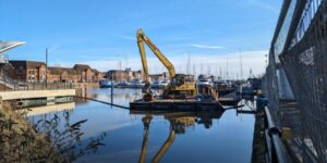 Hull-based Spencer Group is creating a new wet berth for the Spurn Lightship vessel in its home city.